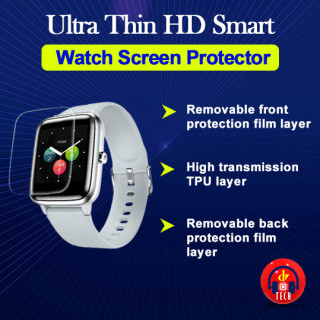 Fastrack Reflex 2.0 Swd90059Pp05 Smartwatch Screen Protector Protective Ultra Clear Unbreakable (Pack of 02) thumbnail 4